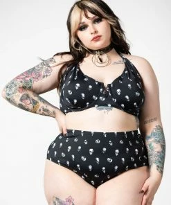 Killstar Skulls 2-Piece Swimsuit Ladies