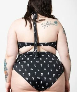 Killstar Skulls 2-Piece Swimsuit Ladies