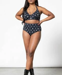 Killstar Skulls 2-Piece Swimsuit Ladies