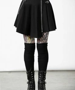 Killstar Space Wave Mini Skirt Ladies