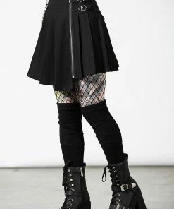 Killstar Space Wave Mini Skirt Ladies