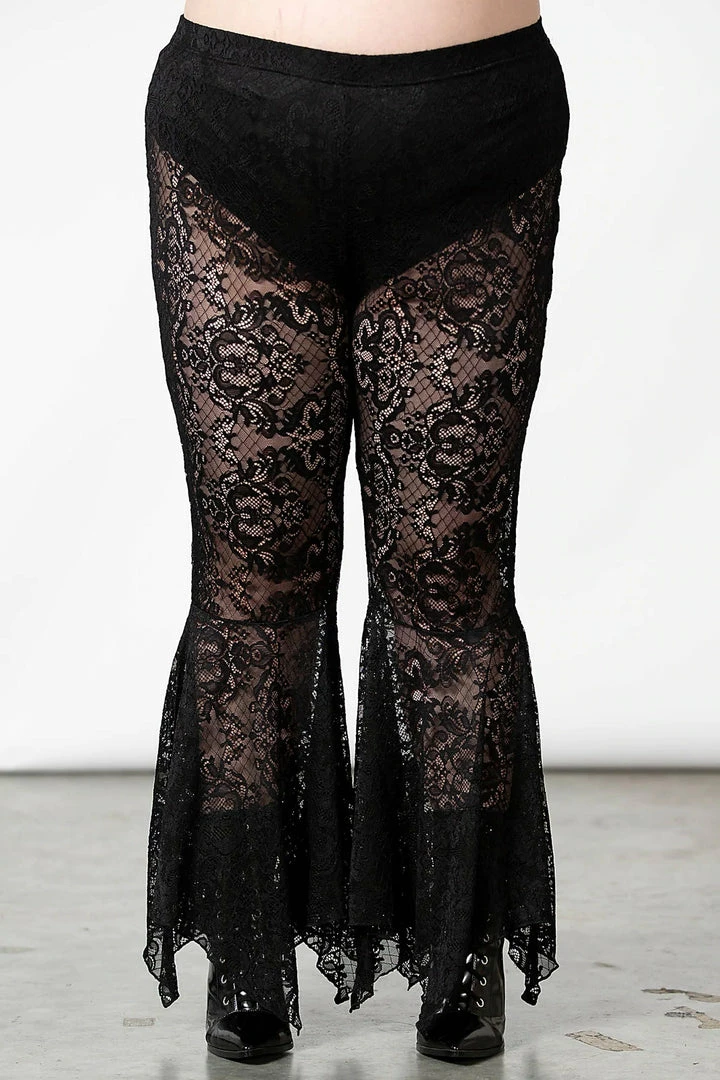 Killstar Spectral Lure Bell Bottoms Ladies 7 Killstar Spectral Lure Bell Bottoms Ladies