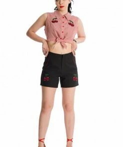 Banned Apparel Banned Cherry Pie Shorts Ladies