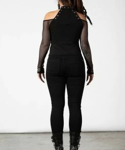 Killstar Subversa Long Sleeve Top Ladies