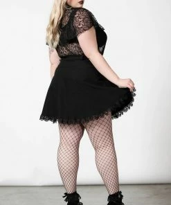 Ladies Killstar Sylvia Lace Top