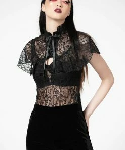 Ladies Killstar Sylvia Lace Top