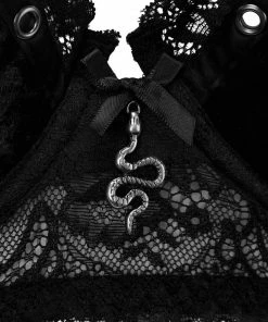 Accessories Killstar Sacred Spirits Velvet Bralet Black 12 Accessories Killstar Sacred Spirits Velvet Bralet Black