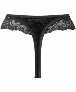 Accessories Killstar Sacred Spirits Velvet Panty Black