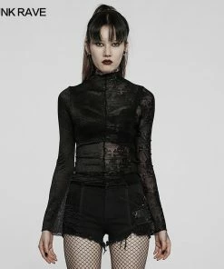 Punk Rave Syble Top - Black