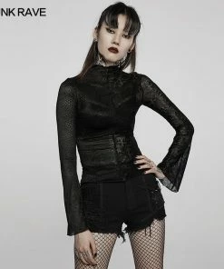 Punk Rave Syble Top - Black