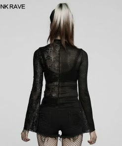 Punk Rave Syble Top - Black