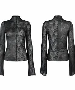 Punk Rave Syble Top - Black