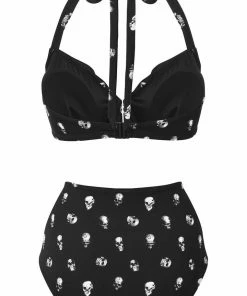 Killstar Skulls 2-Piece Swimsuit Ladies