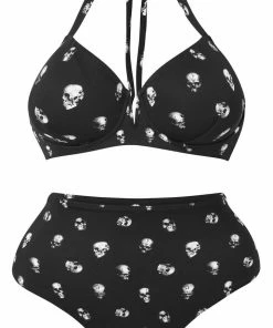 Killstar Skulls 2-Piece Swimsuit Ladies