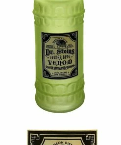 Gothic Gifts Spider Bite Venom Glass Bottle With Cork Lid