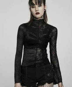 Punk Rave Syble Top - Black