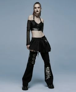 Punk Rave Velika Crop Top Ladies