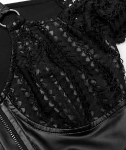 Punk Rave Velika Crop Top Ladies