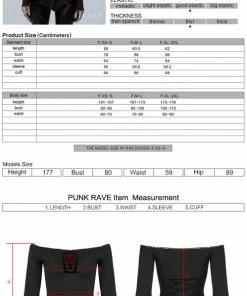 Ladies Punk Rave Sheena Top