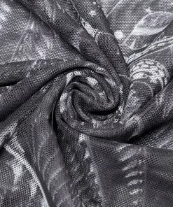 Punk Rave Inclementia Top Black / White Ladies