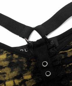 Punk Rave Elantra Top Black / Yellow