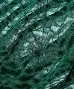 Punk Rave Jocasta Vest Top Green And Black Ladies