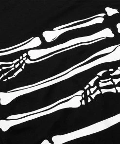 Punk Rave Skeletal Bones Sleeveless T-Shirt
