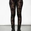 Ladies Killstar Tayana Mesh Leggings