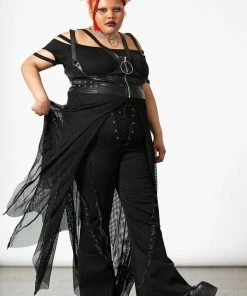 Ladies Killstar Termenta Underbust Duster