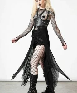 Ladies Killstar Termenta Underbust Duster