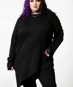 Killstar Thaddeus Asymmetric Top Ladies