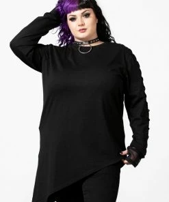 Killstar Thaddeus Asymmetric Top Ladies