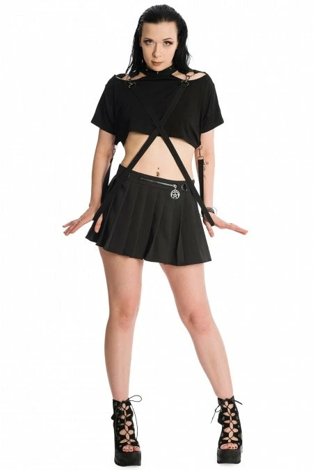 Banned Apparel Ladies Banned Lethia Pleated Mini Skirt 4 Banned Apparel Ladies Banned Lethia Pleated Mini Skirt