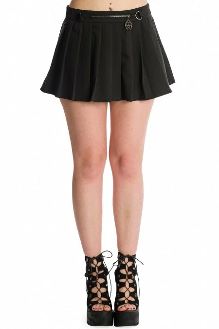 Banned Apparel Ladies Banned Lethia Pleated Mini Skirt 3 Banned Apparel Ladies Banned Lethia Pleated Mini Skirt