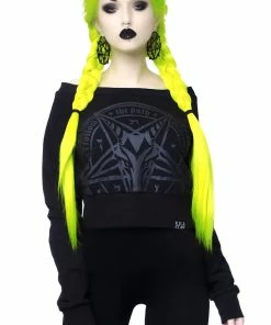 Ladies Killstar Trailblazer Crop Sweater