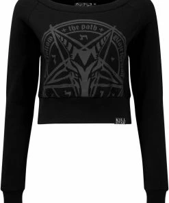 Ladies Killstar Trailblazer Crop Sweater