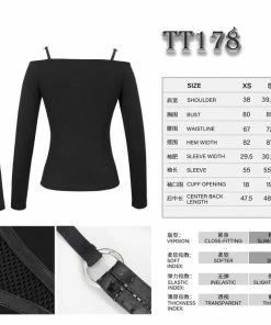 Ladies Devil Fashion Ezra Long Sleeve Top