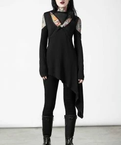 Ladies Killstar Turbulent Transit Asymmetric Top