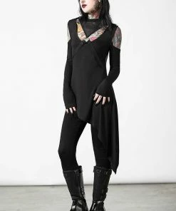 Ladies Killstar Turbulent Transit Asymmetric Top