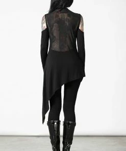 Ladies Killstar Turbulent Transit Asymmetric Top