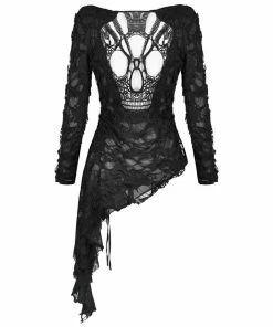 Ladies Dark In Love Nova Distressed Skull Top 16 Ladies Dark In Love Nova Distressed Skull Top