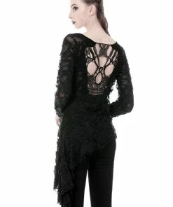 Ladies Dark In Love Nova Distressed Skull Top 18 Ladies Dark In Love Nova Distressed Skull Top