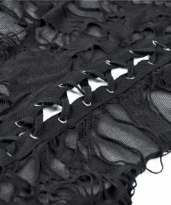 Ladies Dark In Love Nova Distressed Skull Top 21 Ladies Dark In Love Nova Distressed Skull Top