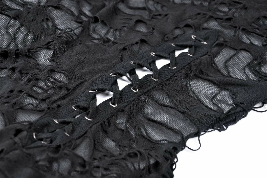 Ladies Dark In Love Nova Distressed Skull Top 10 Ladies Dark In Love Nova Distressed Skull Top