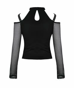 Dark In Love Sarai Cold Shoulder Top Ladies