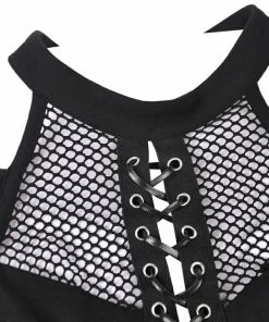 Dark In Love Sarai Cold Shoulder Top Ladies