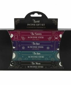 Gothic Gifts Tarot Card Incense Stick Gift Set Ladies