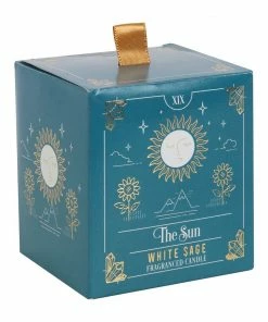 Gothic Gifts The Sun White Sage Tarot Candle 8 Gothic Gifts The Sun White Sage Tarot Candle