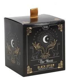 Gothic Gifts The Moon Black Opium Tarot Candle