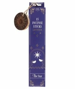 Homeware Gothic Gifts The Star Lavender Tarot Incense Sticks